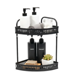 Load image into Gallery viewer, 2 Layer Hanging Corner Rack