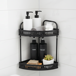 Load image into Gallery viewer, 2 Layer Hanging Corner Rack