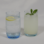 Load image into Gallery viewer, Blue Drinking Glass