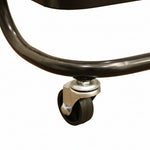 Load image into Gallery viewer, Black Steel Trolley Rack