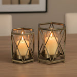 Load image into Gallery viewer, Hexagonal Candle Holder