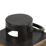 Load image into Gallery viewer, Rustic Wood Glass Lantern