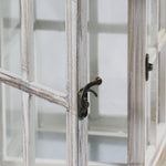 Load image into Gallery viewer, Wood and Steel Lantern Set