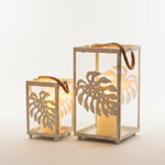 Load image into Gallery viewer, White Steel Lantern Set