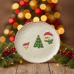 Load image into Gallery viewer, Ho! Ho! Ho! Dinner Plate