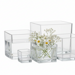 Load image into Gallery viewer, Square Glass Bowl Set