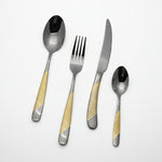 Load image into Gallery viewer, Silver and Gold Cutlery Set