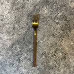 Load image into Gallery viewer, Gold Bamboo Design Cutlery Set