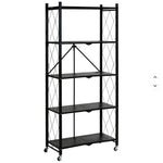 Load image into Gallery viewer, Tiered Foldable Shelf Rack