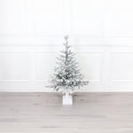 Load image into Gallery viewer, 4ft Snow Christmas Tree - TR010