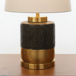 Load image into Gallery viewer, Black & Gold Table Lamp