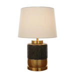 Load image into Gallery viewer, Black & Gold Table Lamp