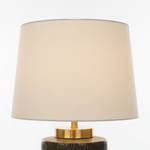 Load image into Gallery viewer, Black & Gold Table Lamp