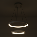 Load image into Gallery viewer, Double Halo Pendant Light