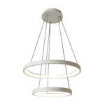 Load image into Gallery viewer, Double Halo Pendant Light