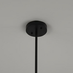 Load image into Gallery viewer, Black 3 Bulb Ceiling Light