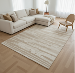 Load image into Gallery viewer, Beige Wavy Abstract Rug