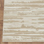 Load image into Gallery viewer, Beige Wavy Abstract Rug