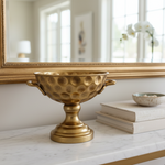 Load image into Gallery viewer, Gold stand vase