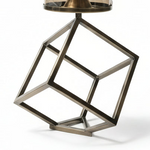 Load image into Gallery viewer, Geometric Steel Hurricane Candle Holder