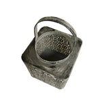 Load image into Gallery viewer, Pierced Black Cube Lantern