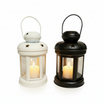 Load image into Gallery viewer, Star-Cut Metal Lantern