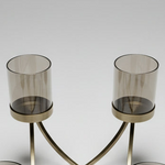 Load image into Gallery viewer, Steel Six-Light Candle Holder
