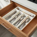 Load image into Gallery viewer, 5 Compartment Plastic Cutlery Organizer