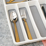 Load image into Gallery viewer, Plastic Cutlery Organizer