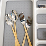 Load image into Gallery viewer, Plastic Cutlery Organizer