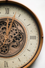 Load image into Gallery viewer, Antique Gold Clock