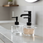 Load image into Gallery viewer, Clear Glass Soap Dispenser