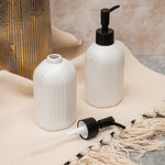 Load image into Gallery viewer, White Ceramic Soap Dispenser