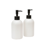 Load image into Gallery viewer, White Ceramic Soap Dispenser