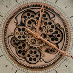 Load image into Gallery viewer, Antique Gold Clock