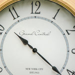 Load image into Gallery viewer, Gold Clock with White Face