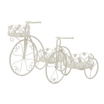 Load image into Gallery viewer, White Bicycle Planter