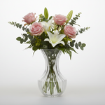 Load image into Gallery viewer, Clear Glass Vase