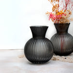 Load image into Gallery viewer, Light Black Ball Vase