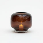 Load image into Gallery viewer, Rich Brown Glass Vase
