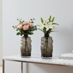 Load image into Gallery viewer, Black Glass Vase