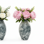 Load image into Gallery viewer, White and black Vase
