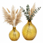 Load image into Gallery viewer, Gold Glass Vase