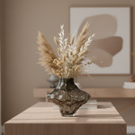 Load image into Gallery viewer, Night Black Canyon Glass Vase