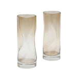Load image into Gallery viewer, Light Gold Glass Vase