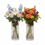 Load image into Gallery viewer, Light Gold Glass Vase