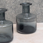 Load image into Gallery viewer, Black Glass Vase