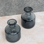 Load image into Gallery viewer, Black Glass Vase