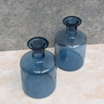 Load image into Gallery viewer, Blue Glass Vase