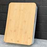 Load image into Gallery viewer, Plastic Storage Box with Bamboo Lid